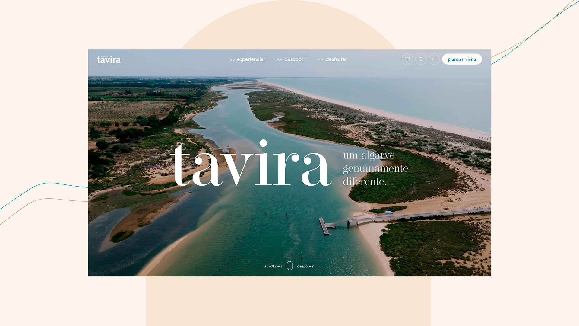 Website Turismo de Tavira